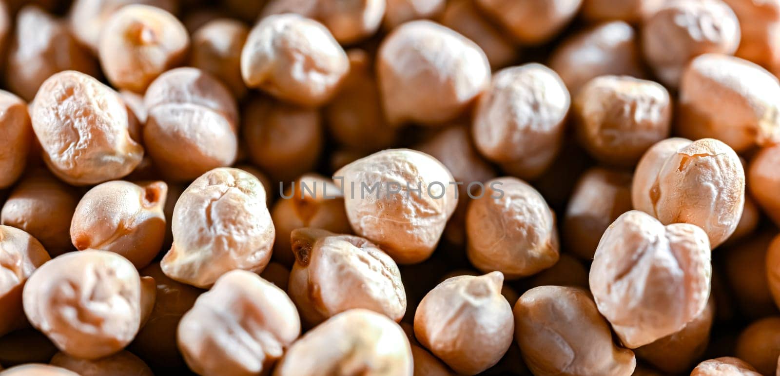 Close-up of chick peas or gram.
