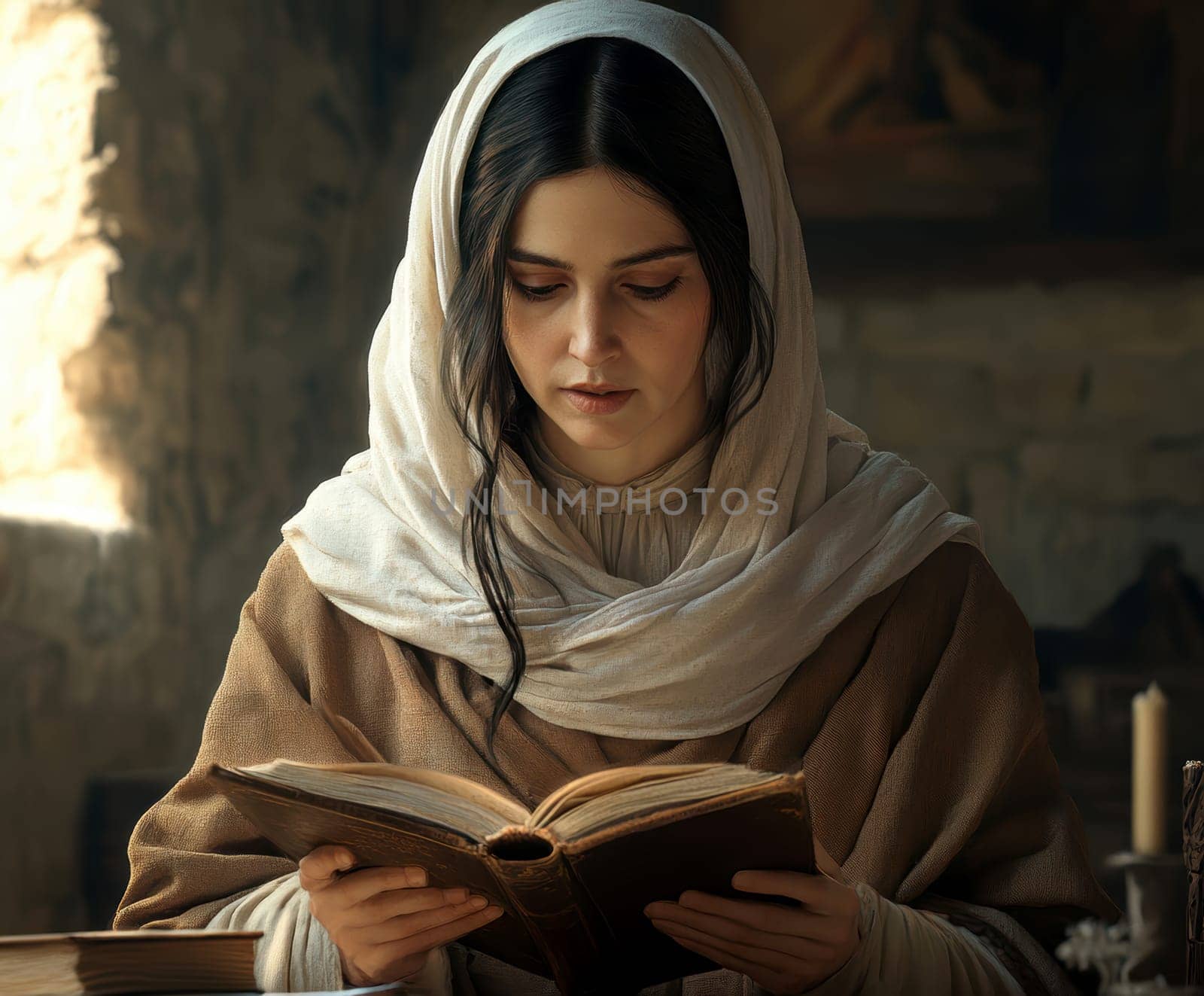 Saint Teresa of Avila Ai generative.