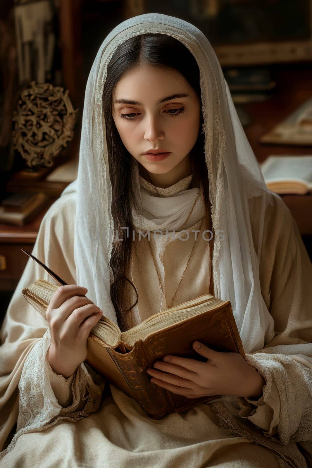 Saint Teresa of Avila Ai generative.