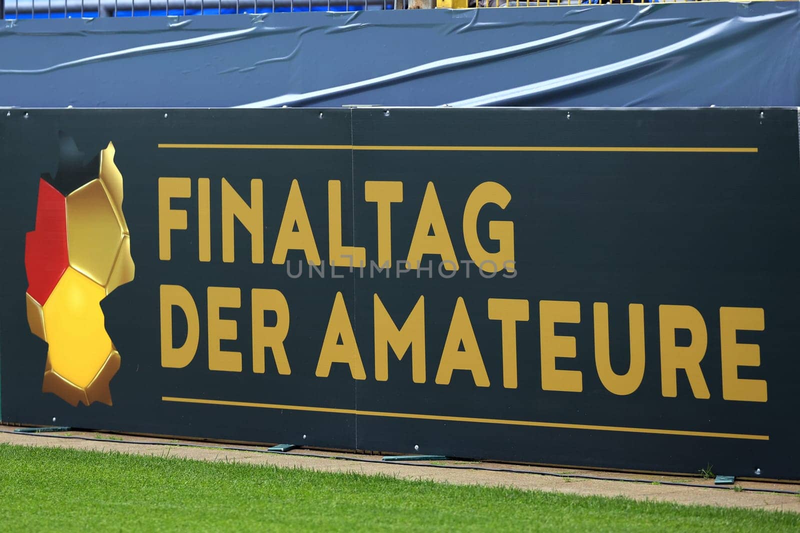 Banner for the "Final Day of the Amateurs"" at the SBFV Cup Final 23/24: FC 08 Villingen - SC Lahr"