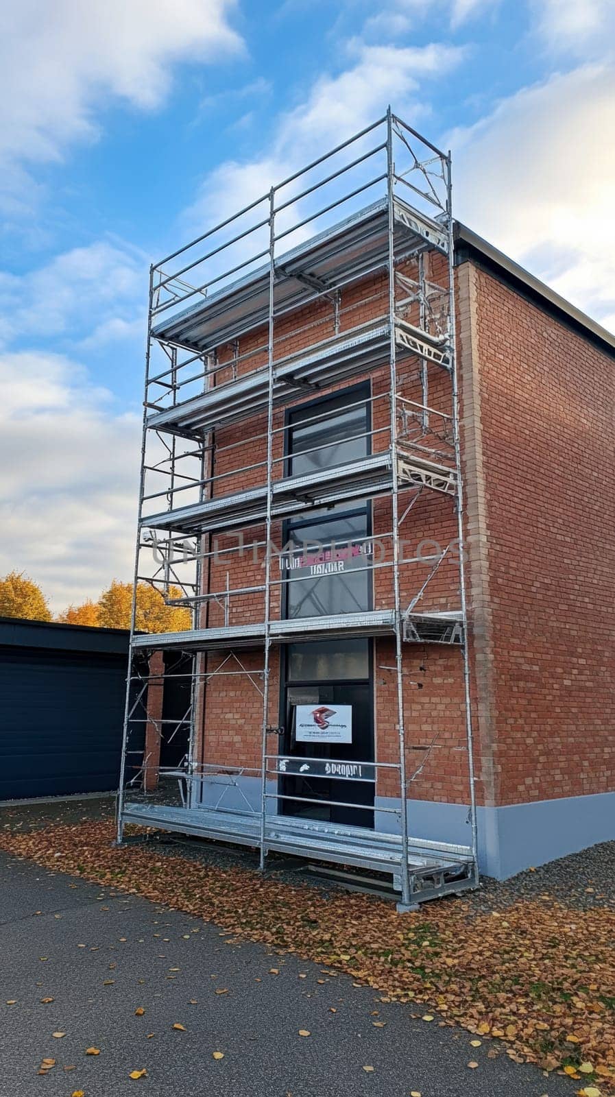 System scaffolding products . AI generative.