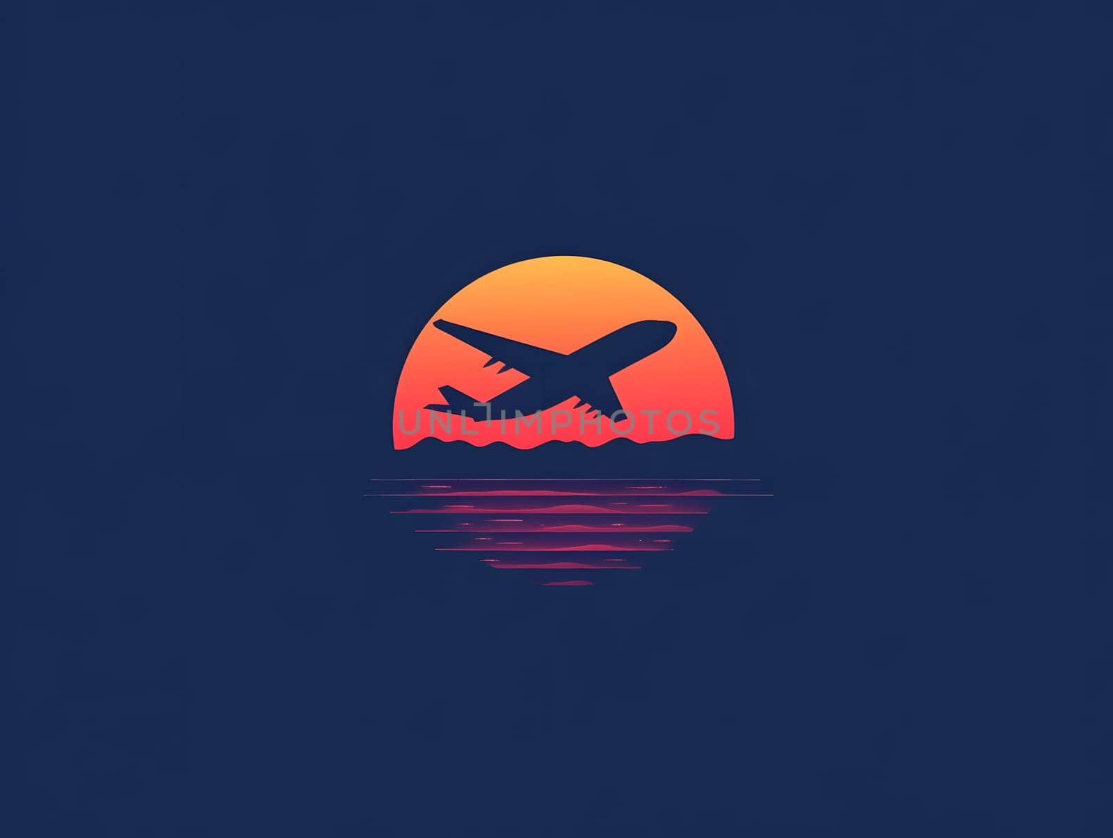Aviation Airplane Flight Logo Travel Icon Symbol