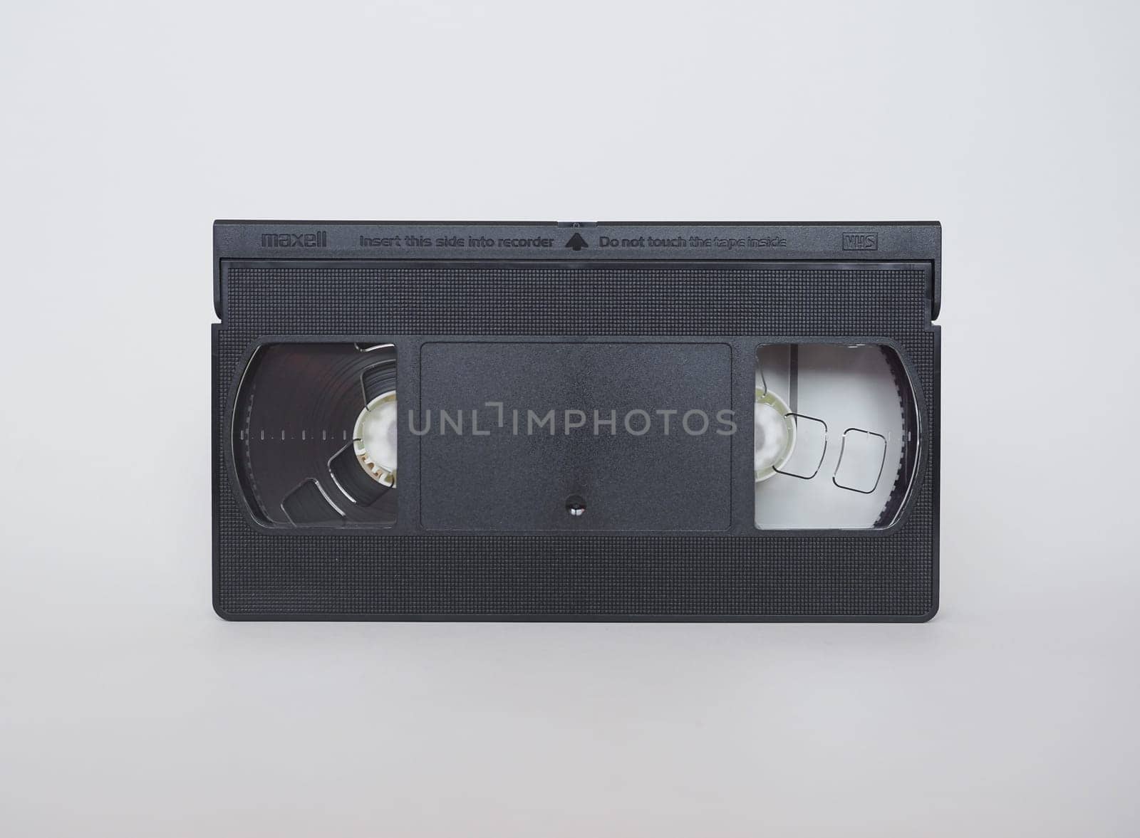 vintage videotape VHS video cassette for home video recording