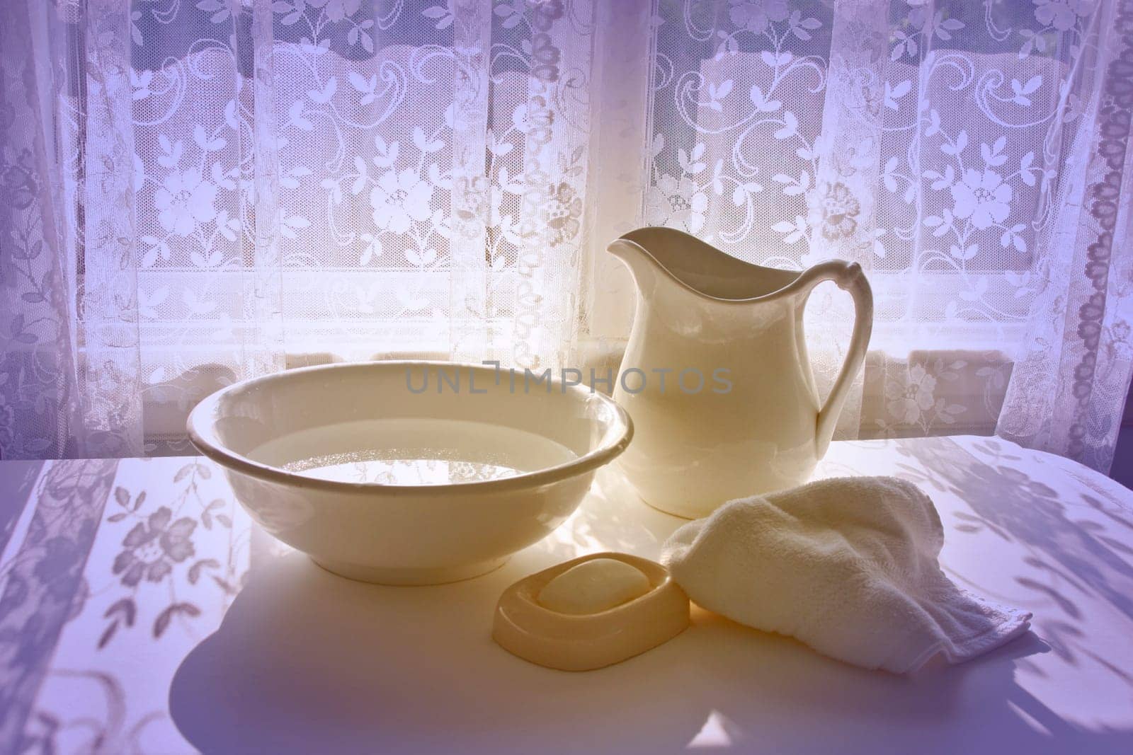 Bowl and Pitcher