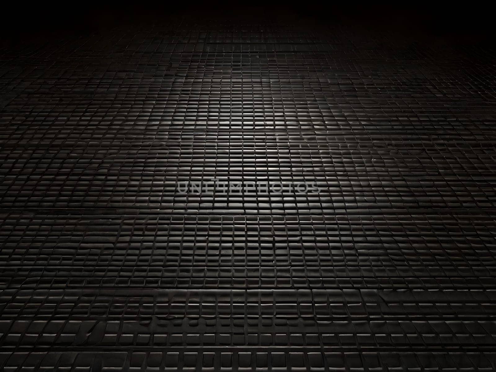 Black steel iron grid background