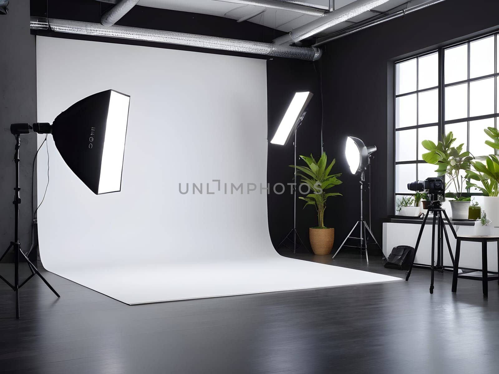 Interior of the photo studio