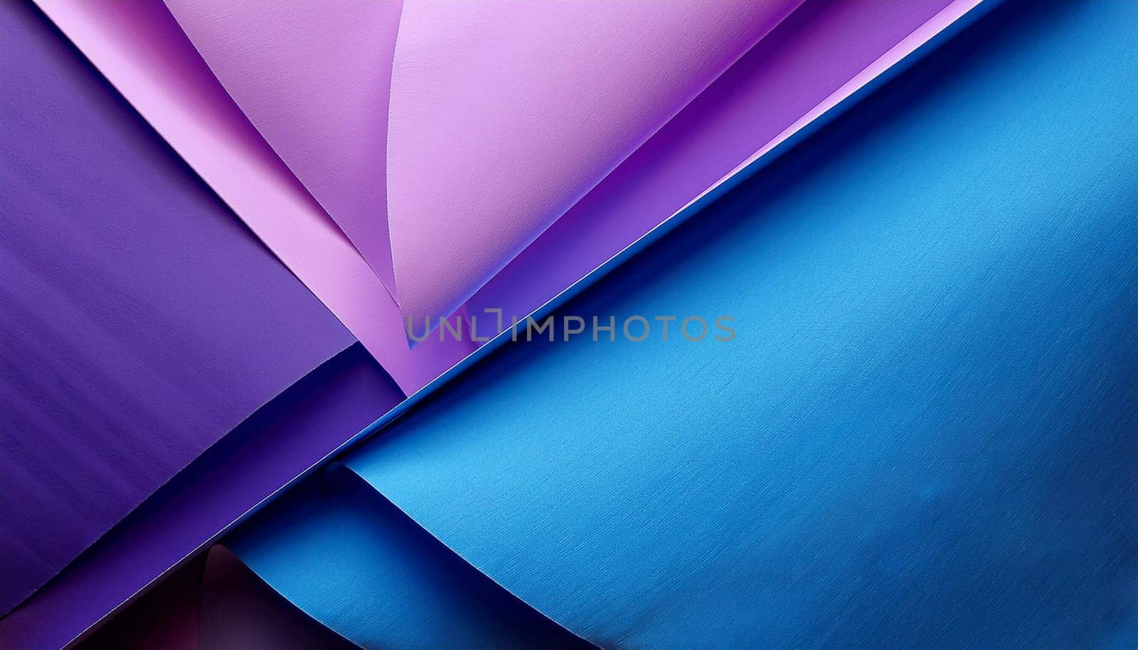 purple and blue paper texture useful as a background, AI generated image