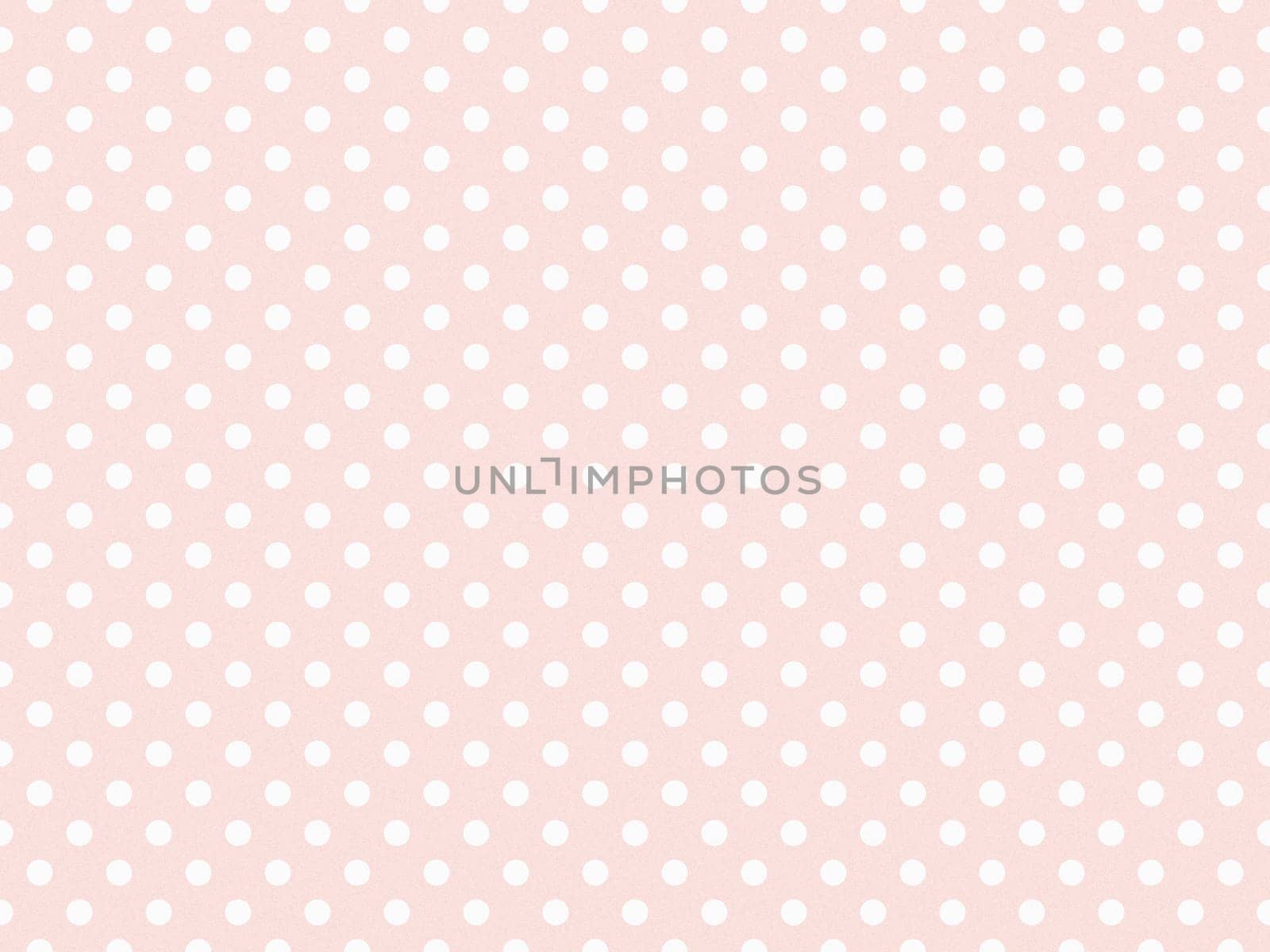 texturised white colour polka dots pattern over misty rose off white useful as a background