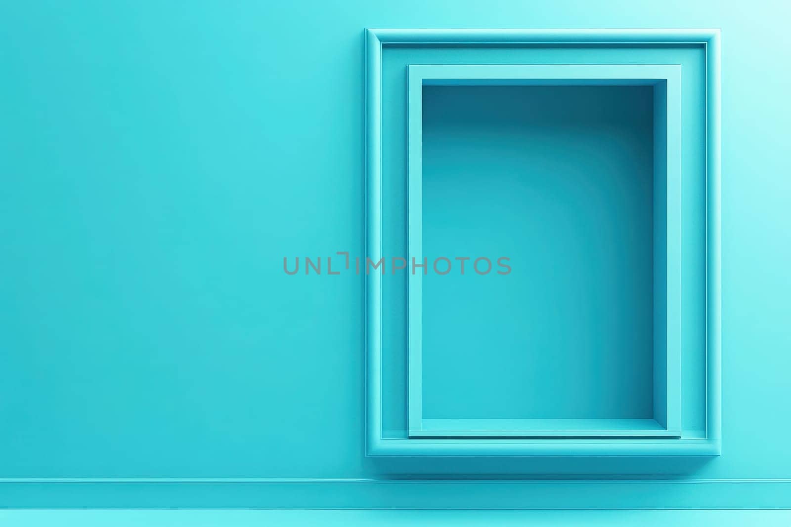 The design features a simple and uncluttered bank account screen that shows no balance or recent transactions, emphasizing a clean and minimalist aesthetic ideal for financial apps.