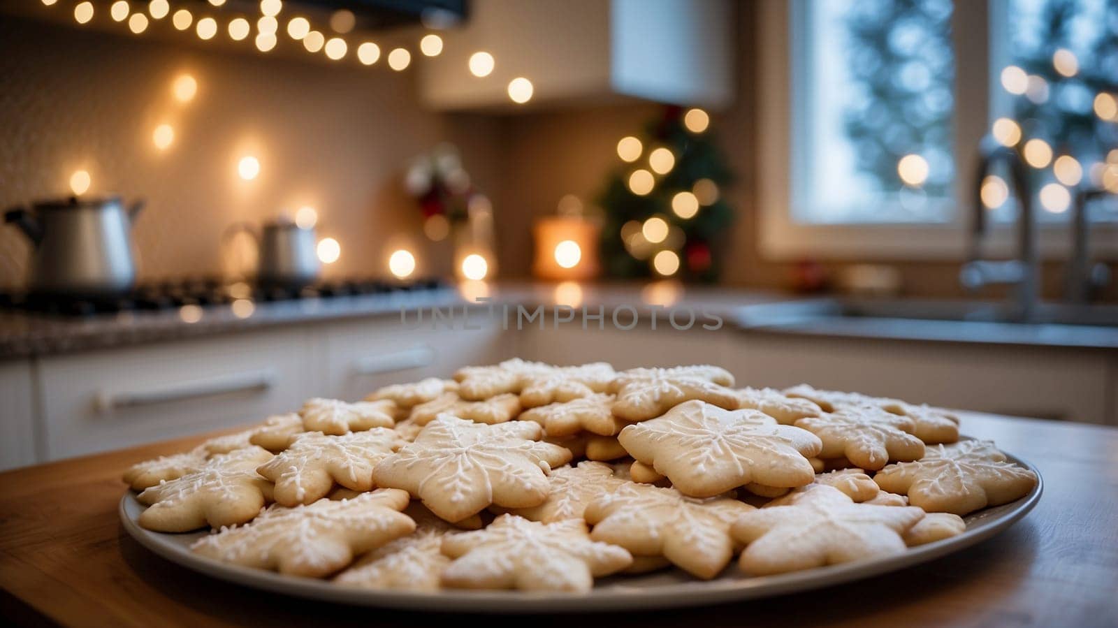 Professionally decorated Christmas sugar cookies featuring intricate holiday-themed designs. These cookies are beautifully hand-iced with royal icing, showcasing festive elements like Christmas trees, snowflakes, reindeer, and Santa. Each cookie is a work of art, crafted to add a delightful and elegant touch to holiday celebrations. Perfect as a treat, a party favor, or a charming gift for friends and family, these cookies are sure to spread holiday cheer with every bite.
