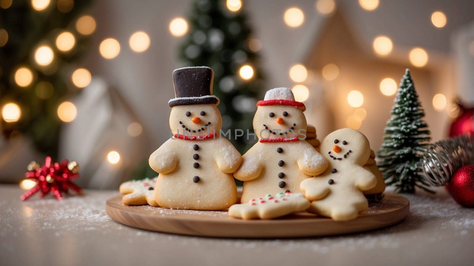 Professionally decorated Christmas sugar cookies featuring intricate holiday-themed designs. These cookies are beautifully hand-iced with royal icing, showcasing festive elements like Christmas trees, snowflakes, reindeer, and Santa. Each cookie is a work of art, crafted to add a delightful and elegant touch to holiday celebrations. Perfect as a treat, a party favor, or a charming gift for friends and family, these cookies are sure to spread holiday cheer with every bite.