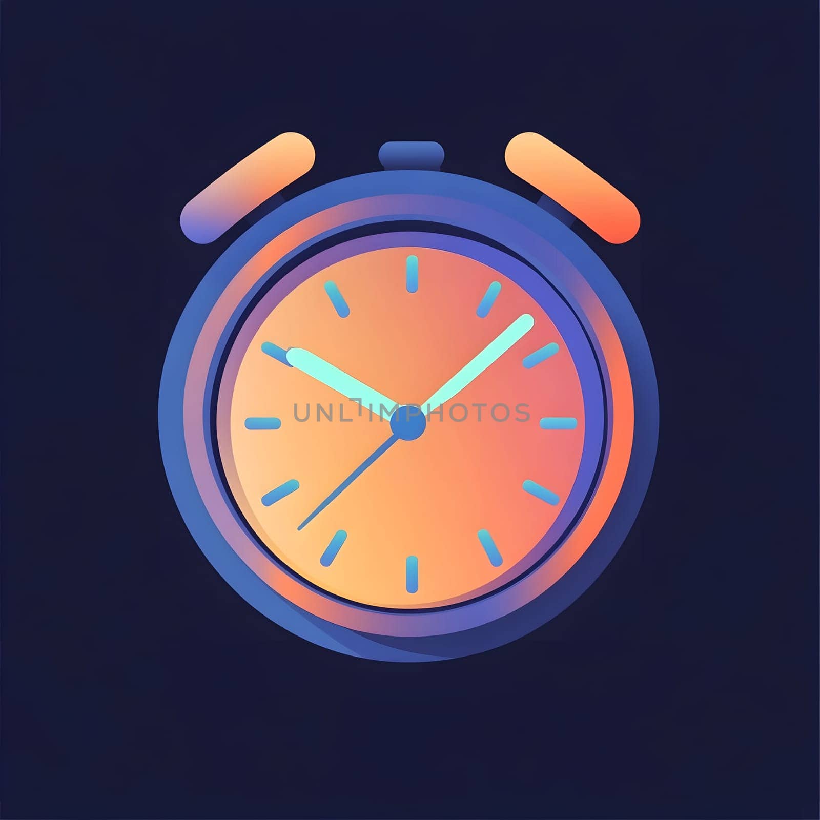 Wall Clock Icon Watch Time Management Logo