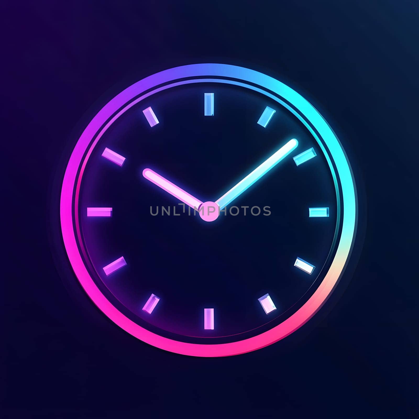Wall Clock Icon Watch Time Management Logo