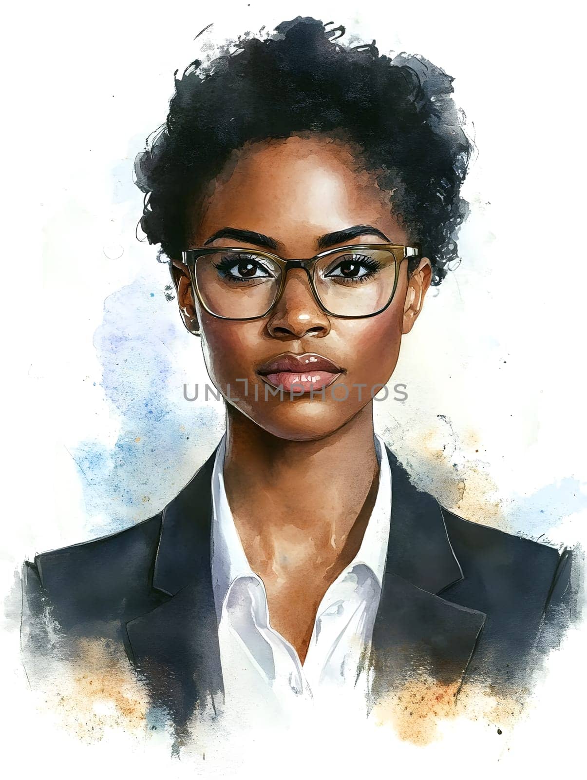 Professional Black Female Businesswoman Portrait