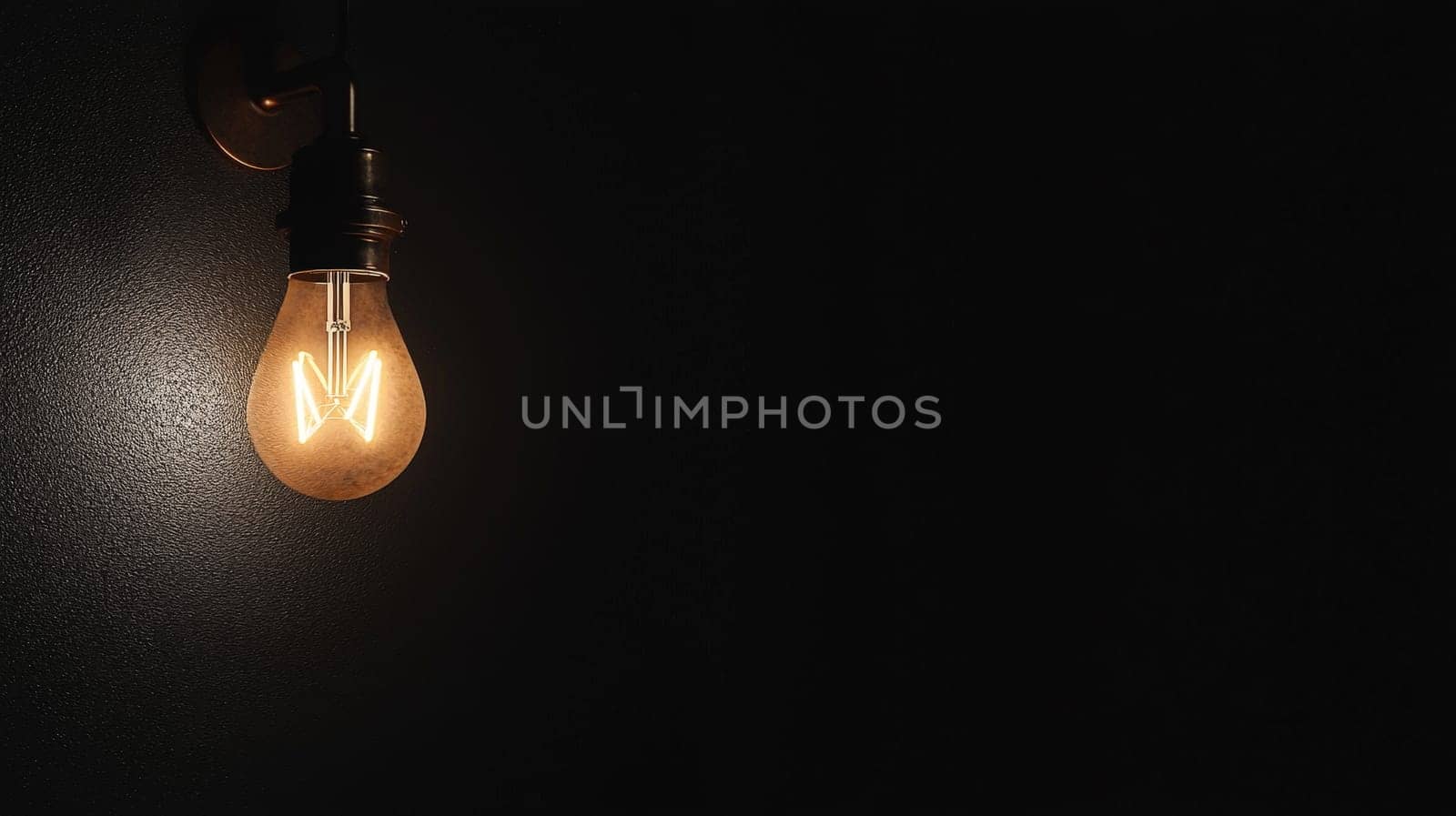 A minimalist image featuring a completely dark black background, illuminated only by a solitary light from a lamp. The striking contrast between light and shadow creates a dramatic and contemplative atmosphere, evoking feelings of solitude, focus, and serenity.