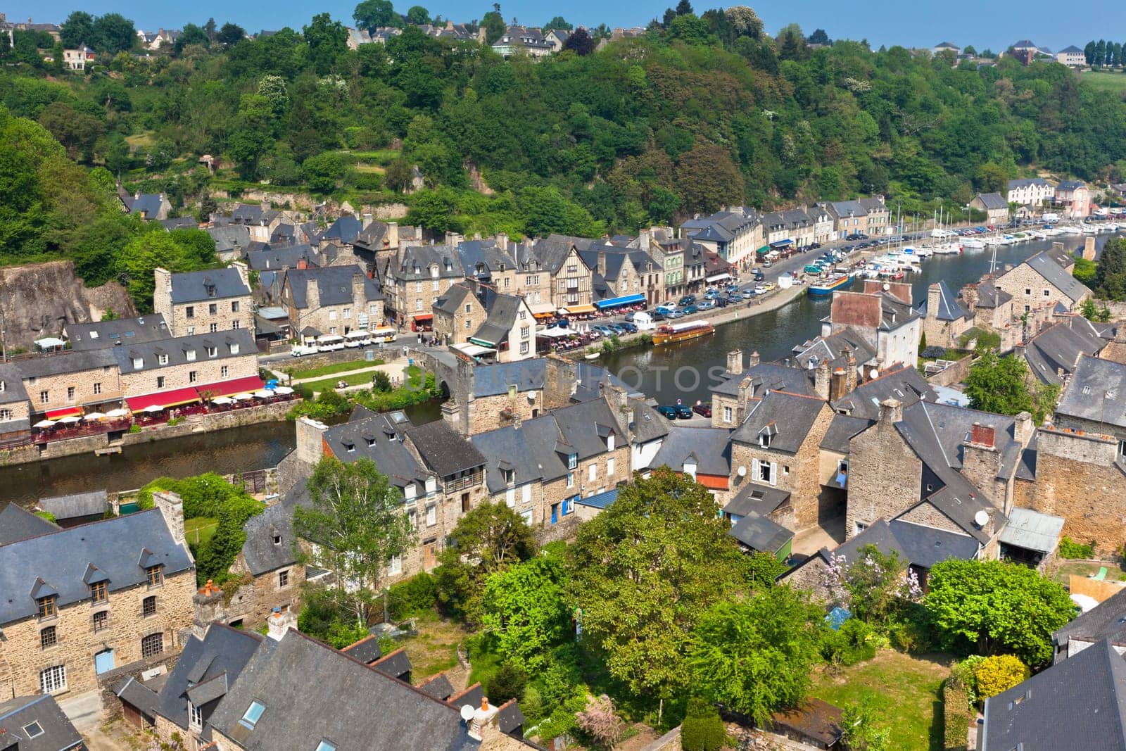 Dinan (Cotes-d'Armor, Brittany, France) - Ancient town on the river