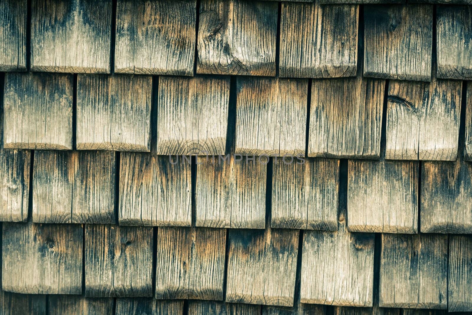 Old wooden planks surface background. Filtered shabby texture