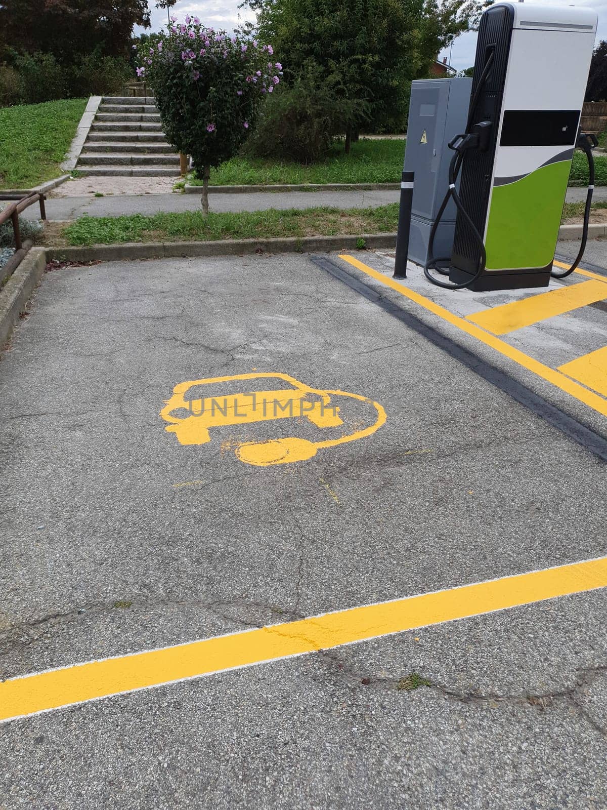 electric car charge point vehicle supply equipment