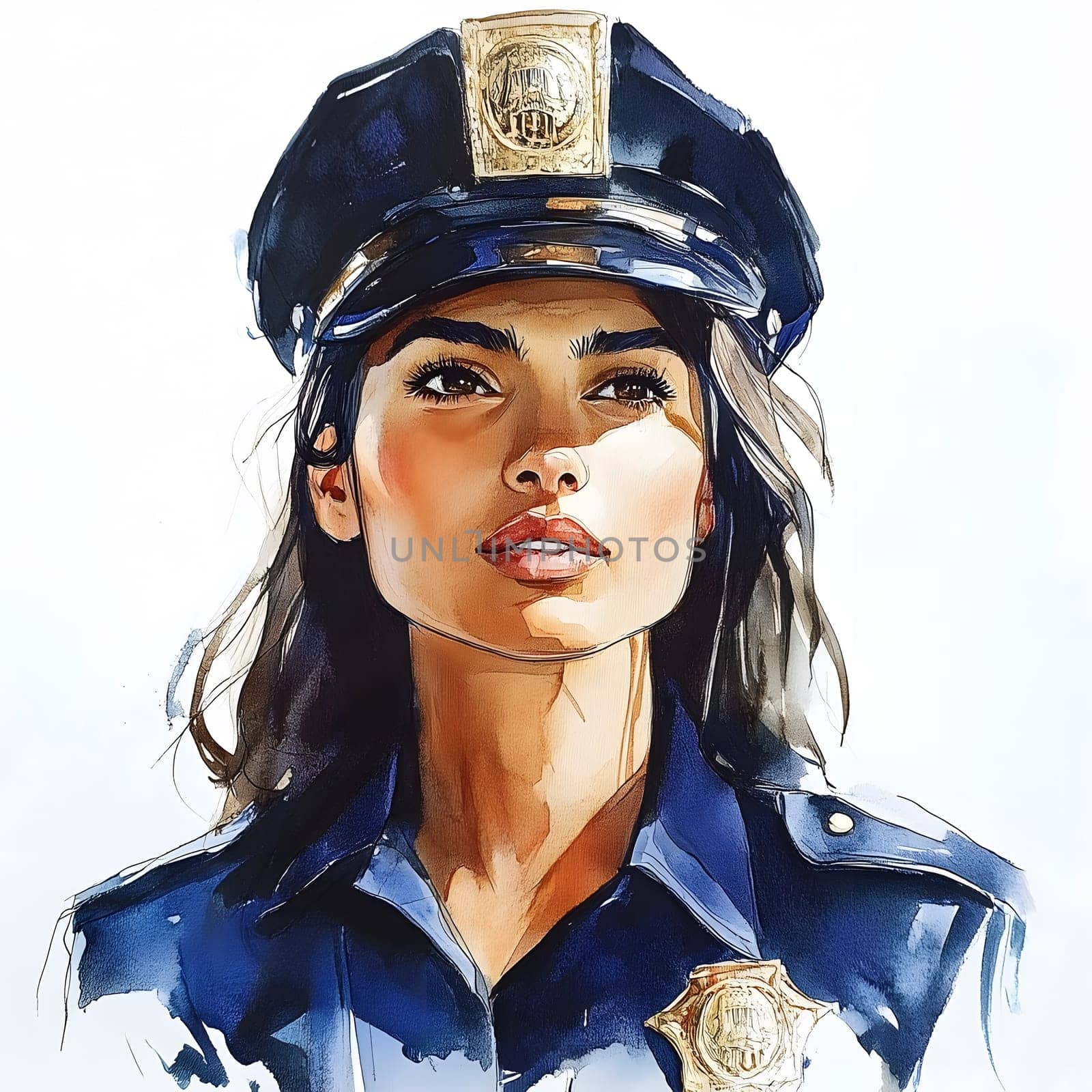 Cool Police Officer Woman Policewoman female Authority