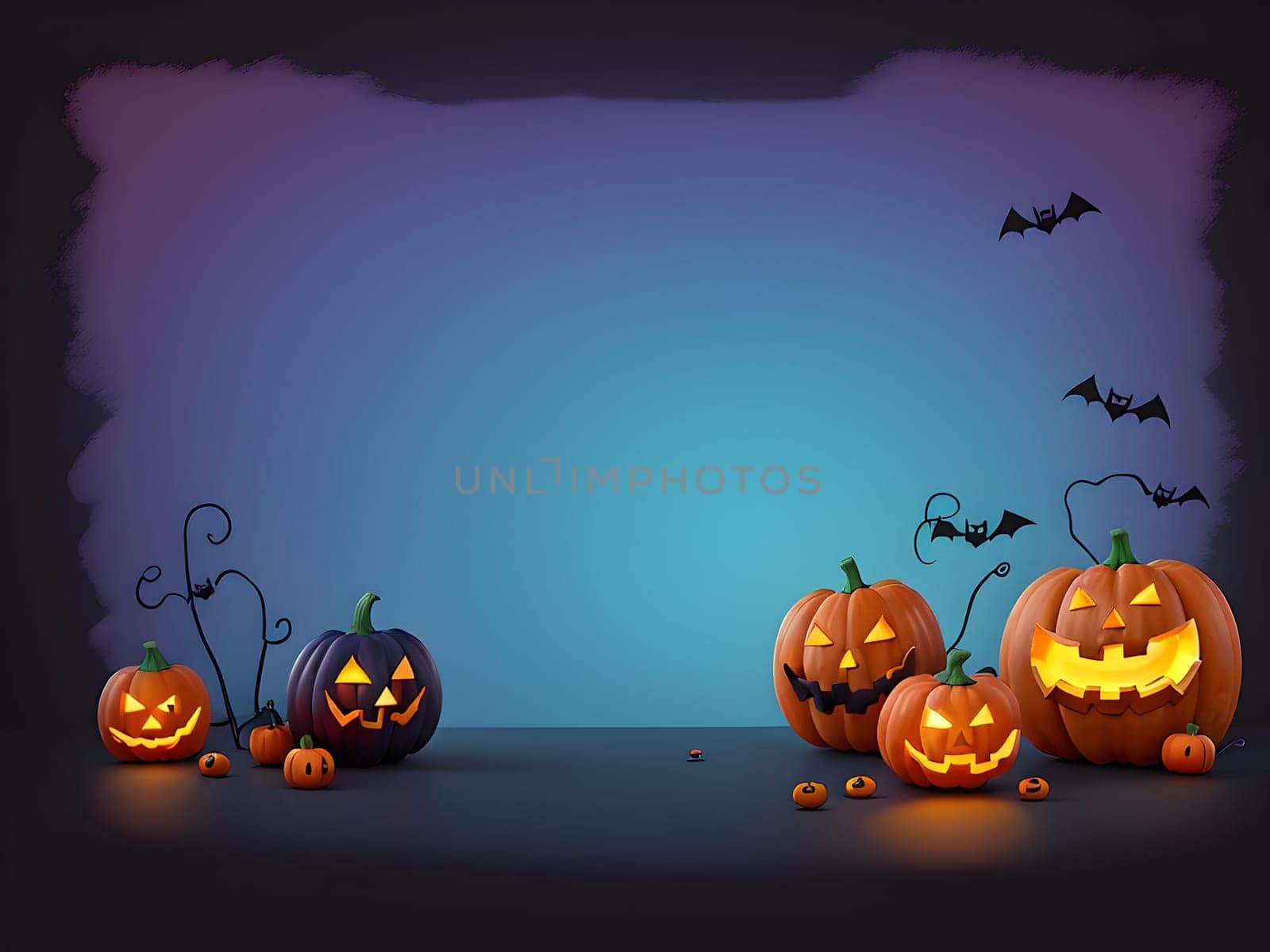Funny abstract design for Halloween