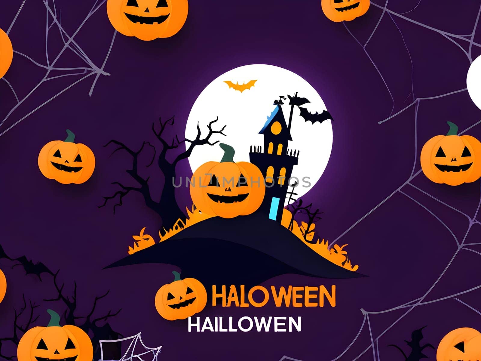Funny abstract design for Halloween