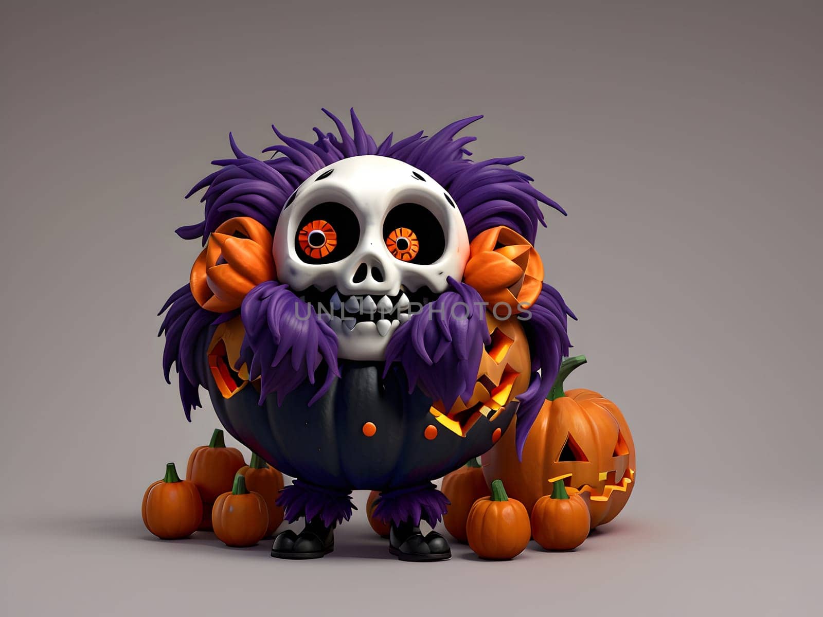 Funny abstract design for Halloween