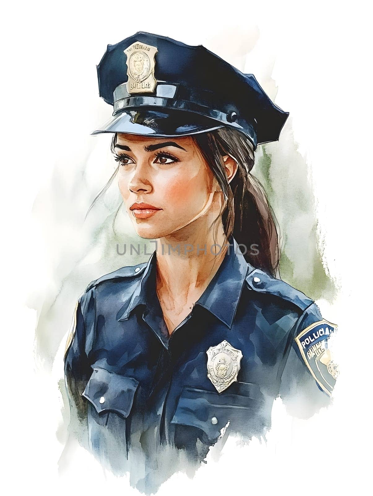 Cool Police Officer Woman Policewoman female Authority