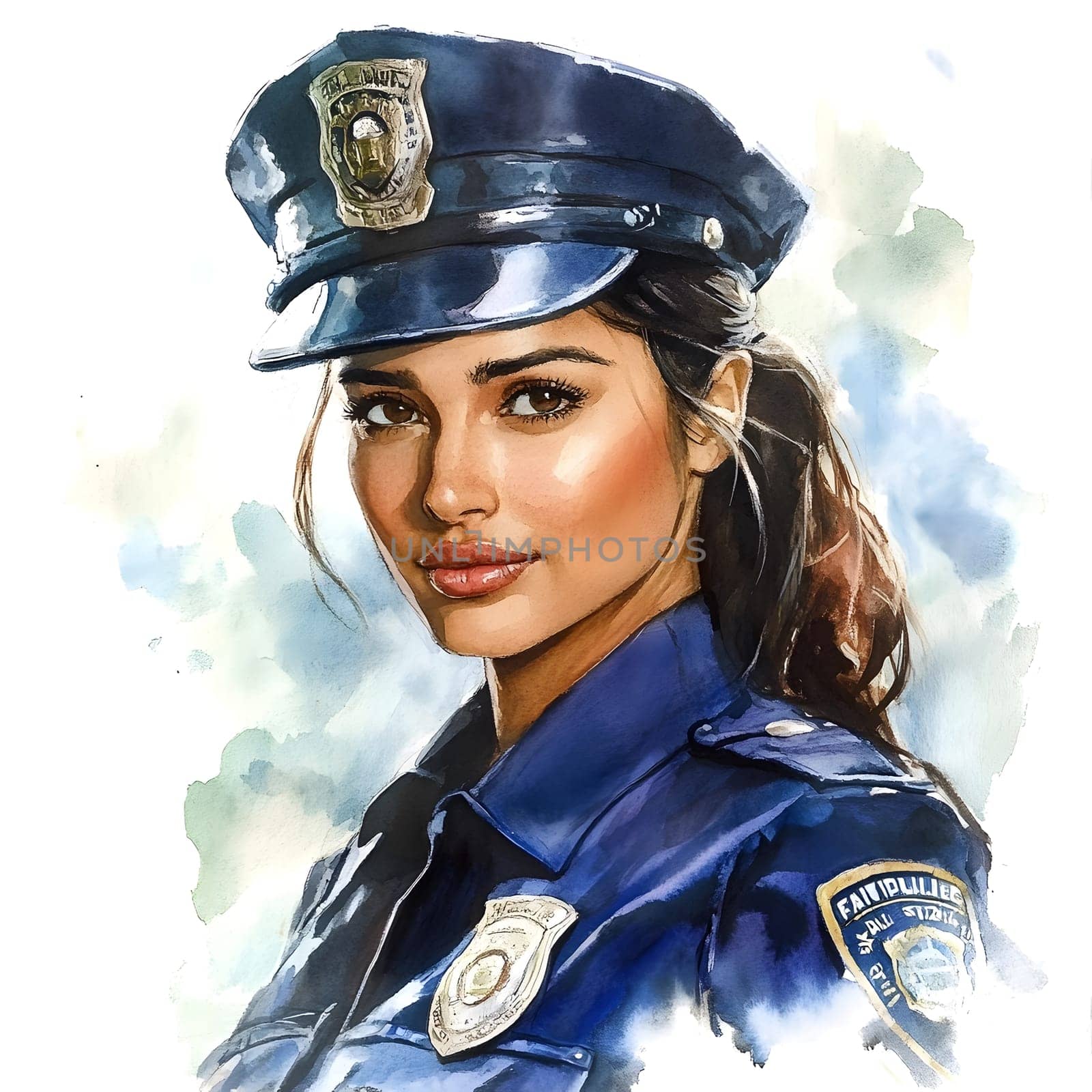 Cool Police Officer Woman Policewoman female Authority