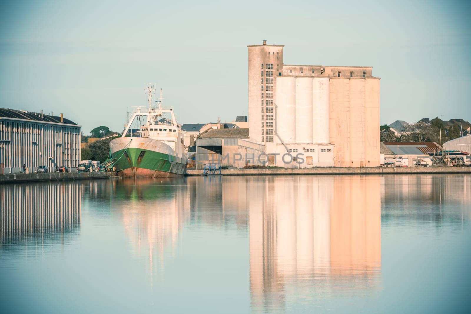 View of seaport of Saint Malo, France on September 23, 2015