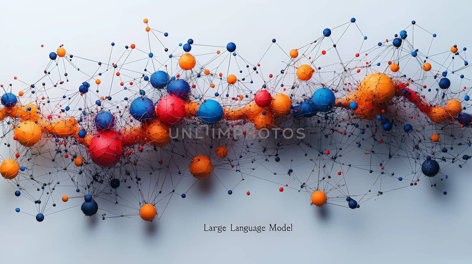 A bold 3D rendering of the text "Large Language Model"" on a crisp white background, with soft shadows adding depth and dimension. This minimalist design emphasizes clarity and focus, perfect for presentations or educational materials on AI and technology."