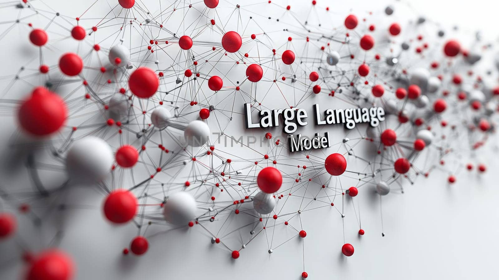 A bold 3D rendering of the text "Large Language Model"" on a crisp white background, with soft shadows adding depth and dimension. This minimalist design emphasizes clarity and focus, perfect for presentations or educational materials on AI and technology."