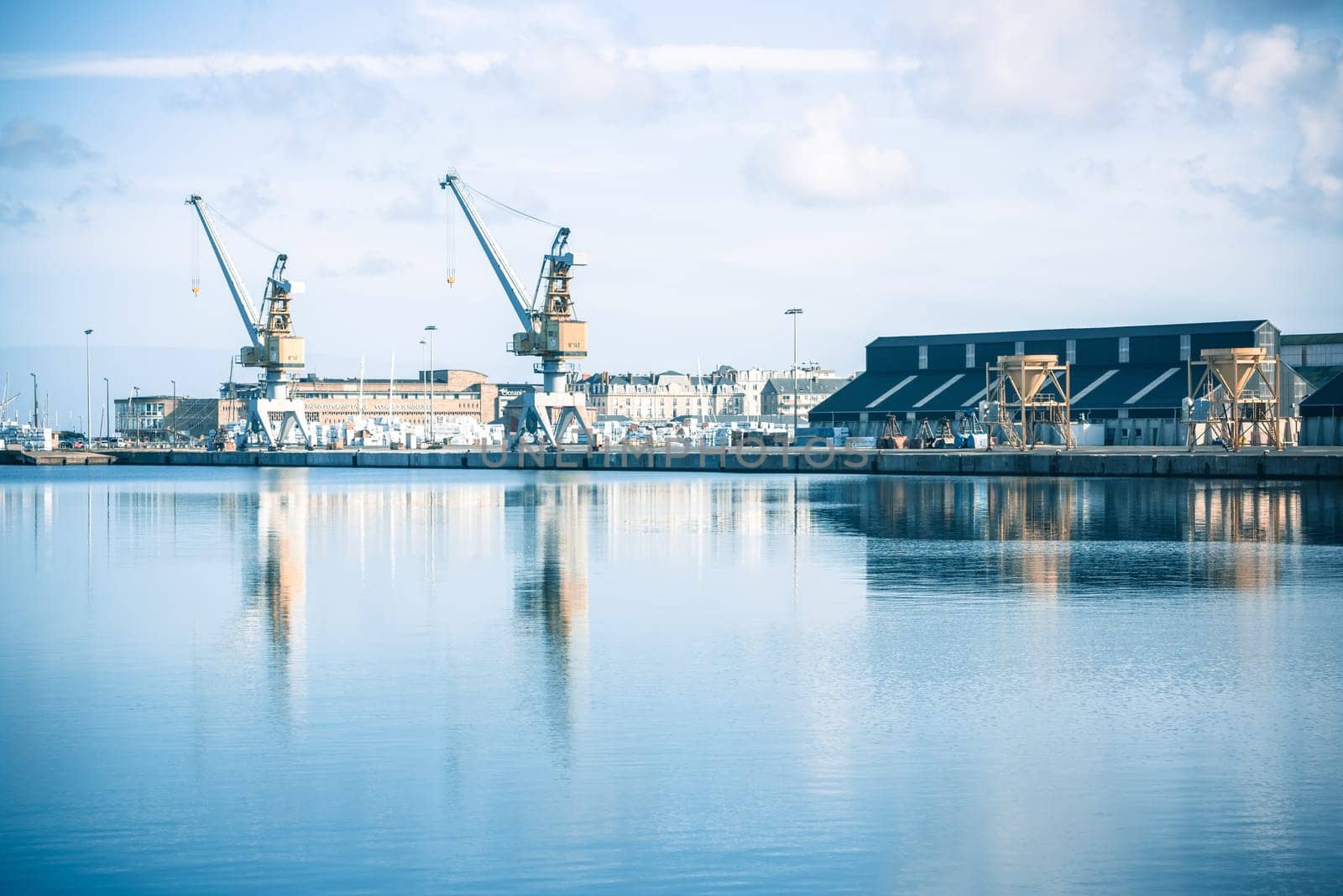 FRANCE, SAINT MALO - SEPTEMBER 25: View of seaport of Saint Malo, France on September 25, 2015