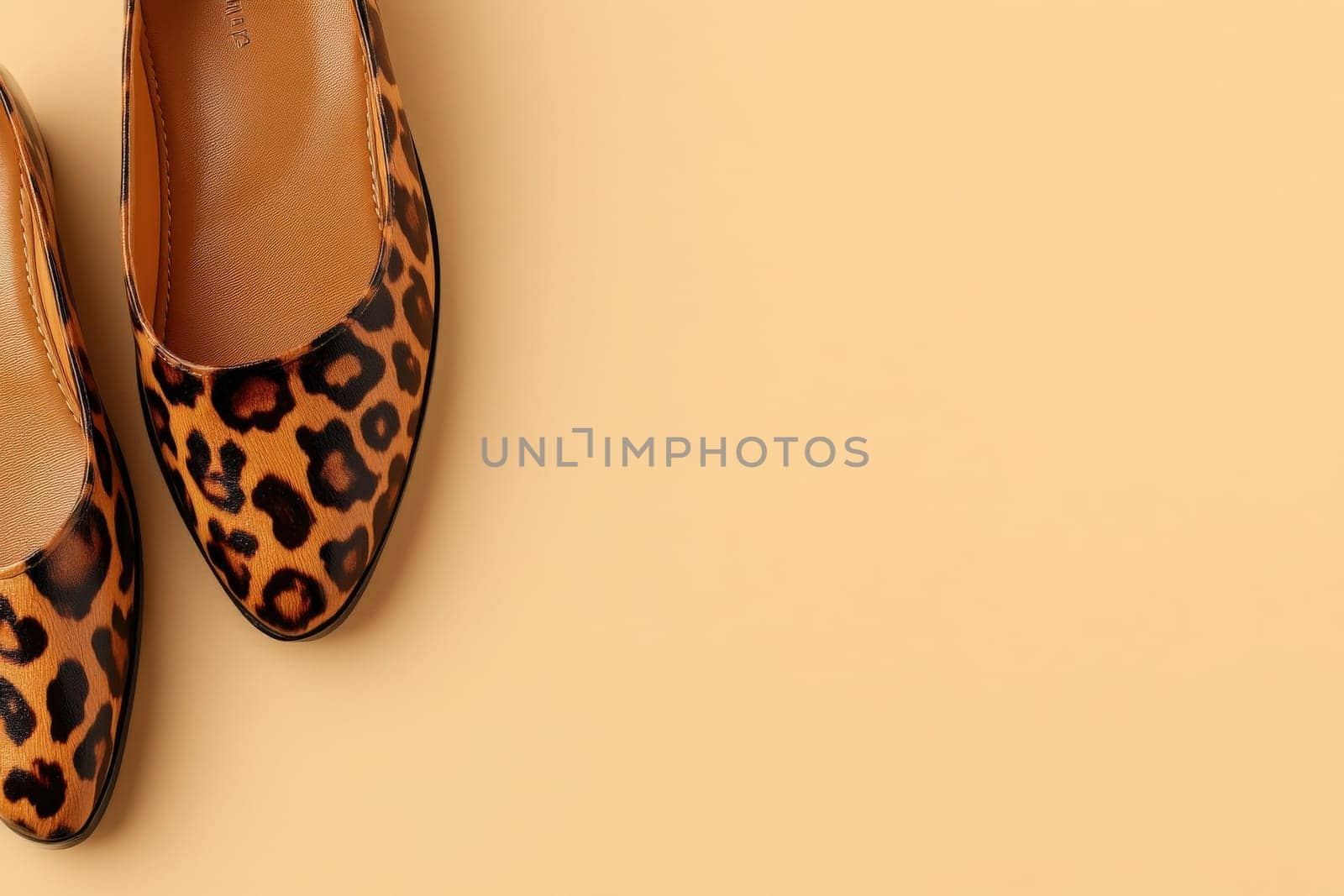 These luxury animal print flats are beautifully arranged on a clean, solid background, showcasing their stylish design and vibrant colors. Perfect for adding flair to any outfit.