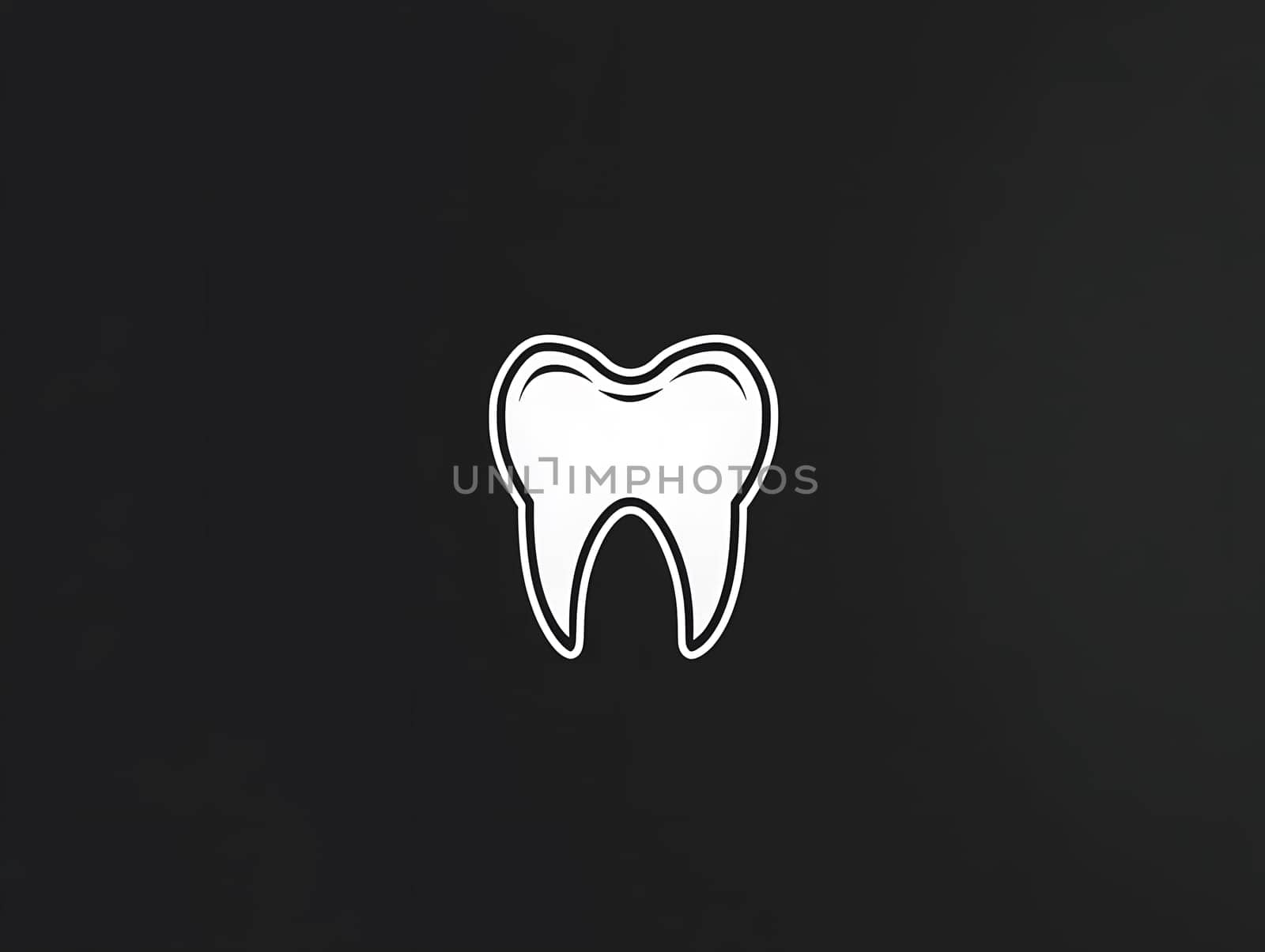 Minimalistic Design Dental Tooth Dentist Teeth Icon Logo
