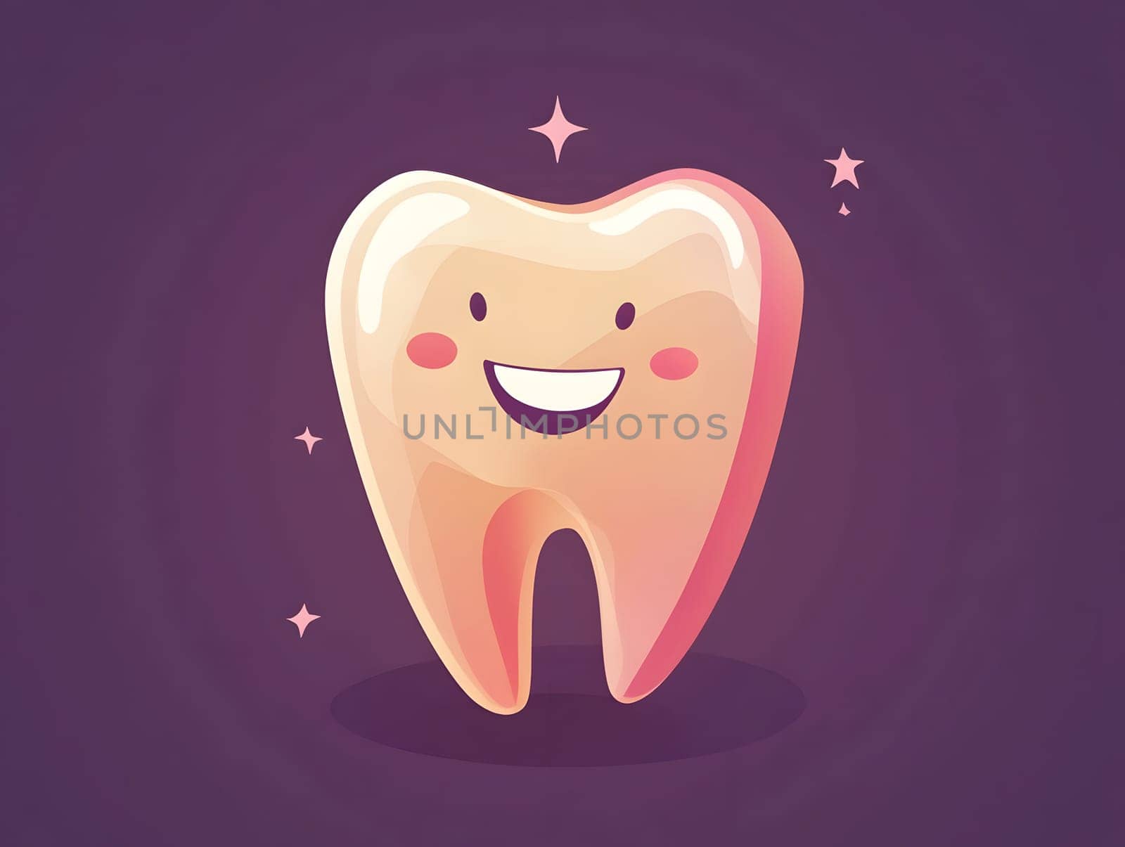 Minimalistic Design Dental Tooth Dentist Teeth Icon Logo