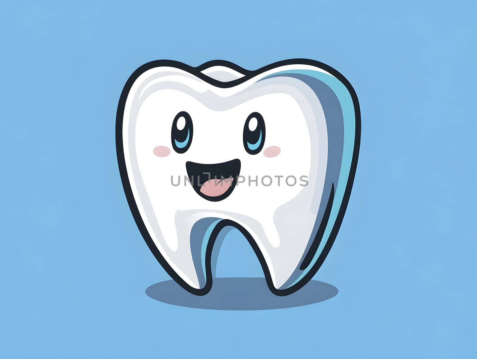 Minimalistic Design Dental Tooth Dentist Teeth Icon Logo