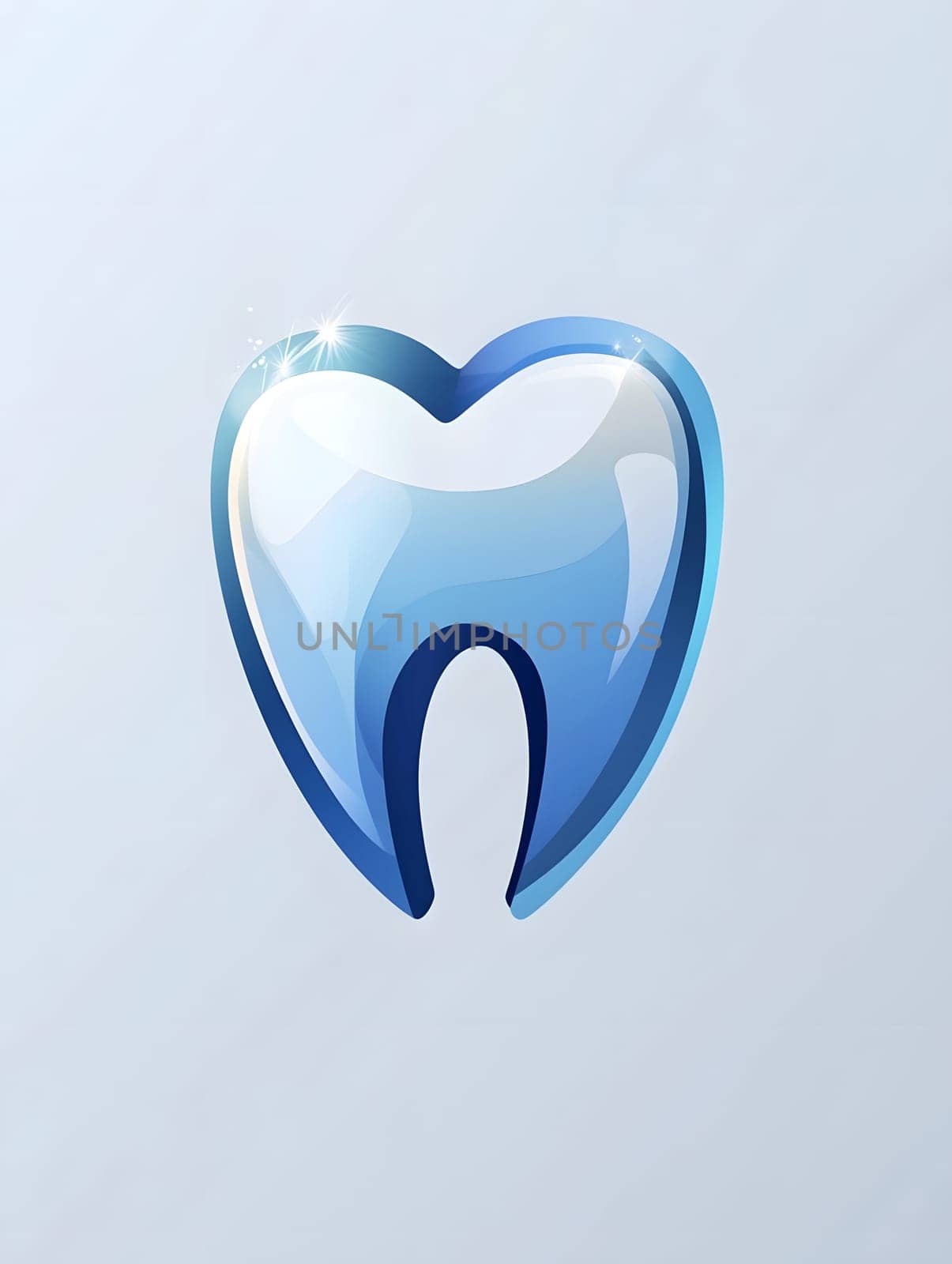 Minimalistic Design Dental Tooth Dentist Teeth Icon Logo