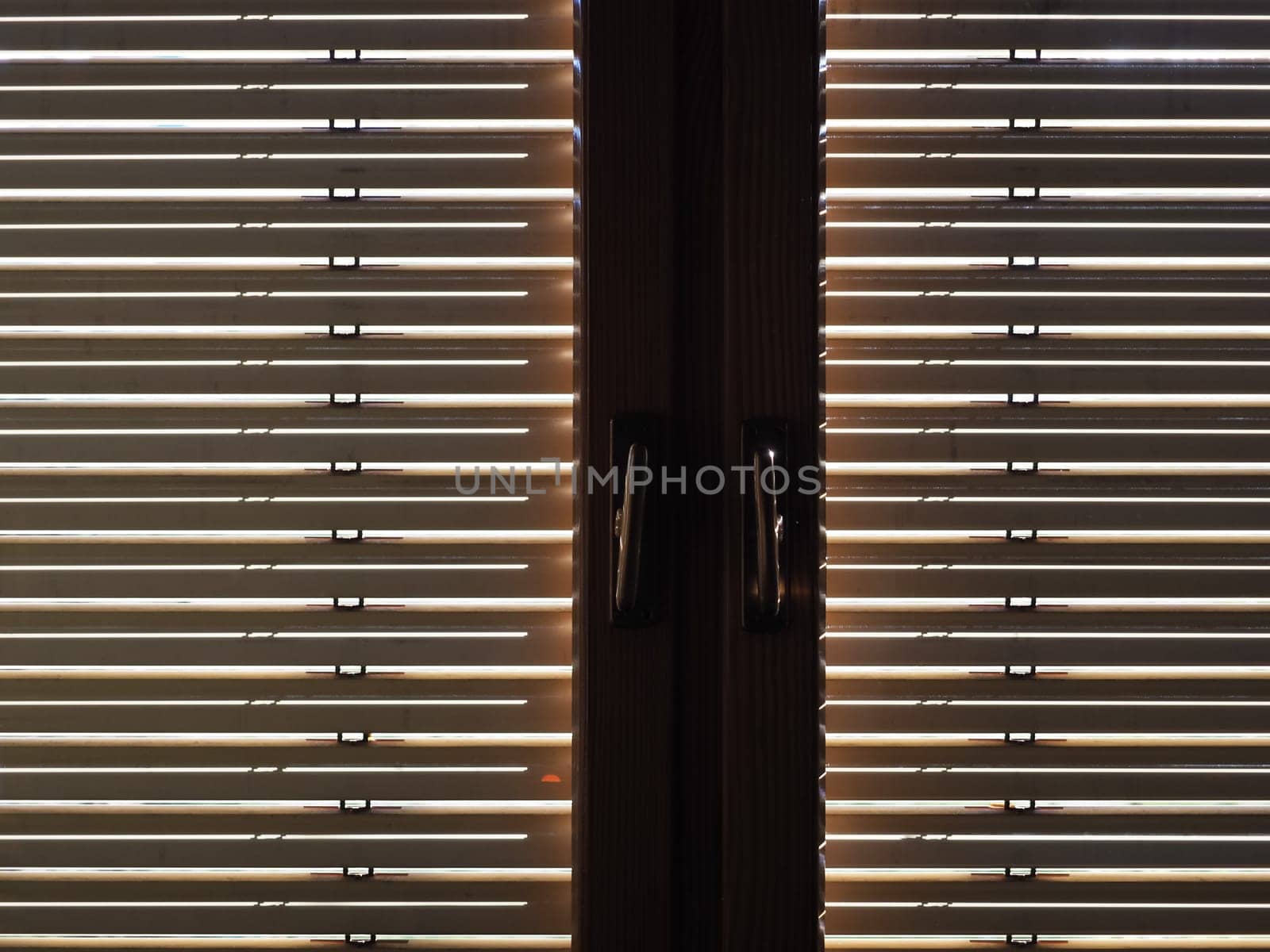 window rolling shutters useful as a background