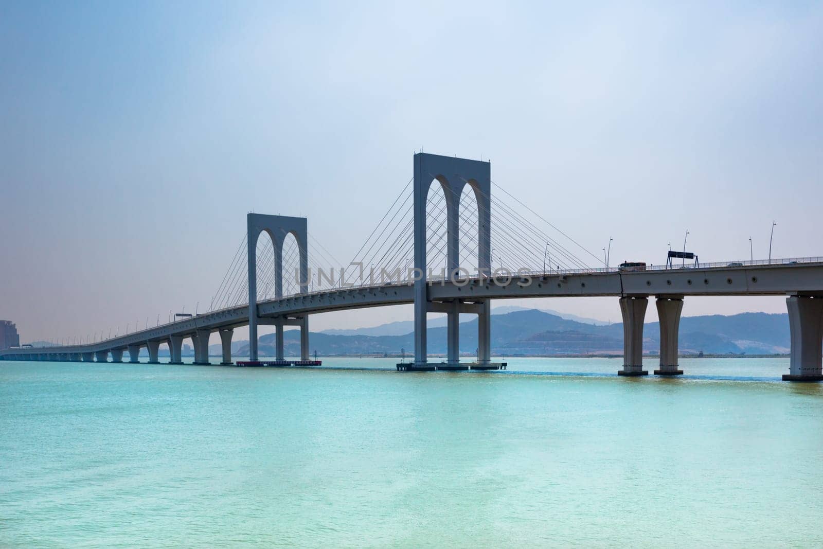 Sai Van Bridge is a cable-stayed bridge in Macau
