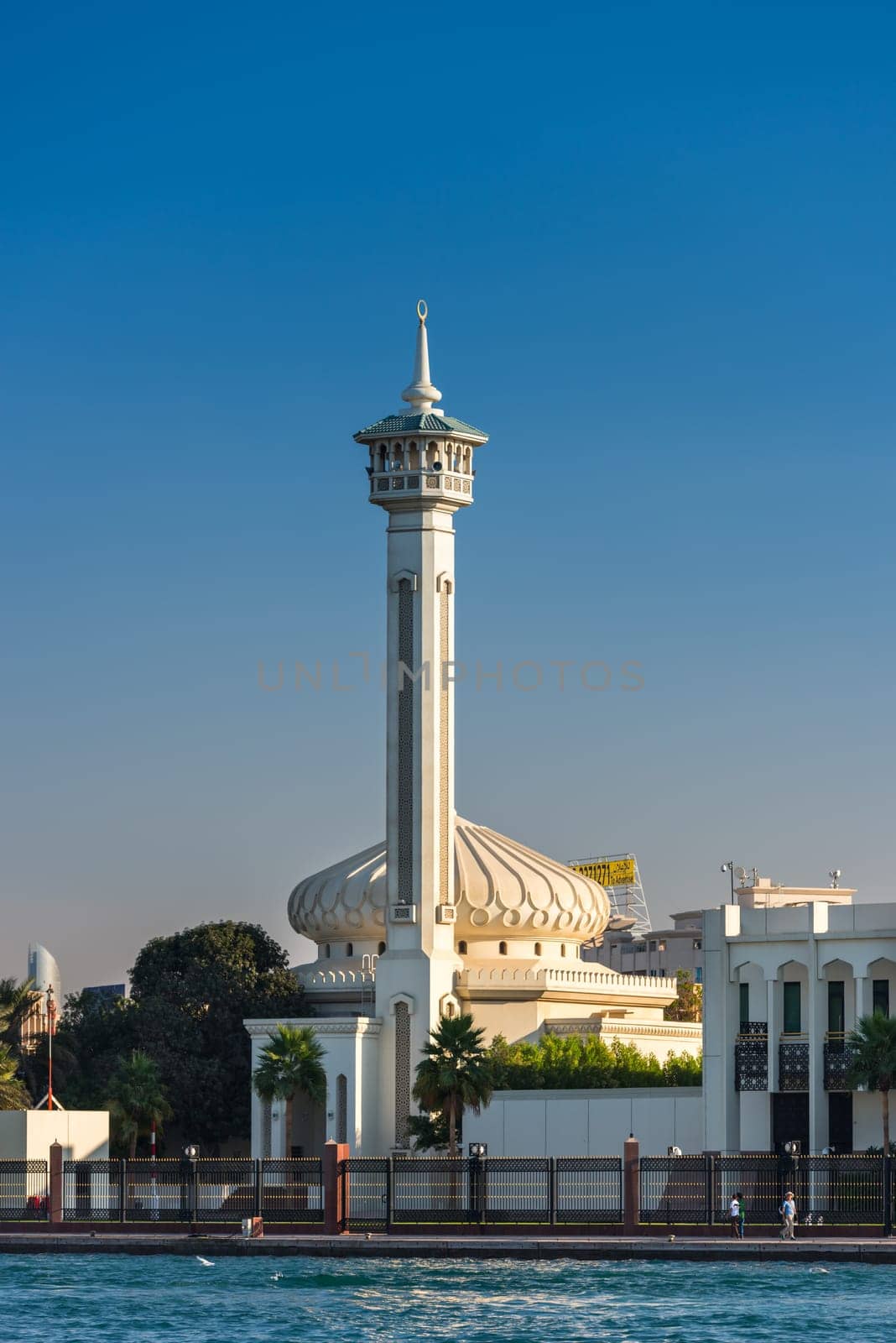UAE, DUBAI - DECEMBER 27: Dubai creek embankment view on December 27, 2014