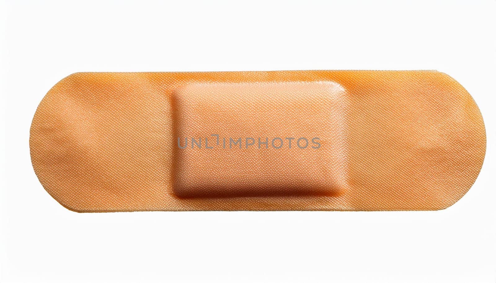 medical self adhesive bandage band aid plaster isolated over white background