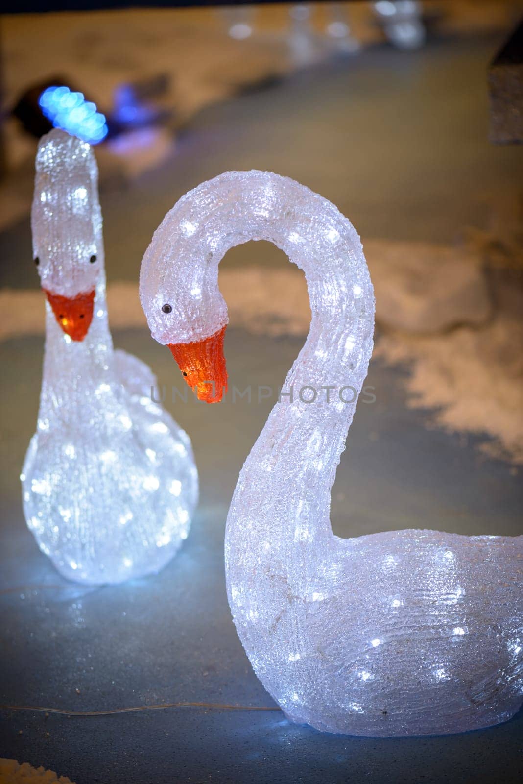 nice and colorful little decorations for Christmas animals lights