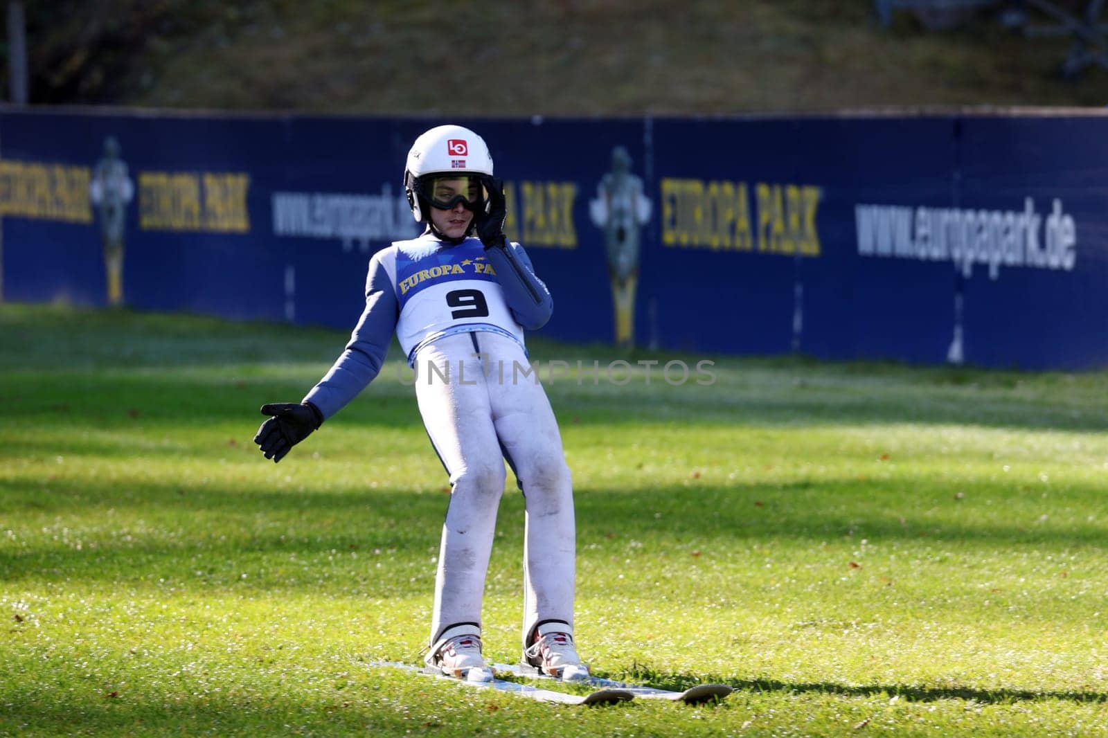 Eric Förschler (SV SZ Kniebis) at the autumn final ski jumping and open day at SC Hinterzarten