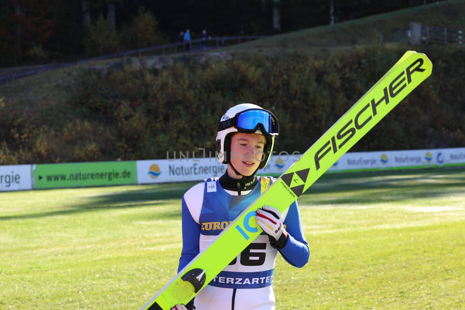 Oskar Zimmermann (SZ Feldberg) jumped to third place in the autumn final ski jumping
