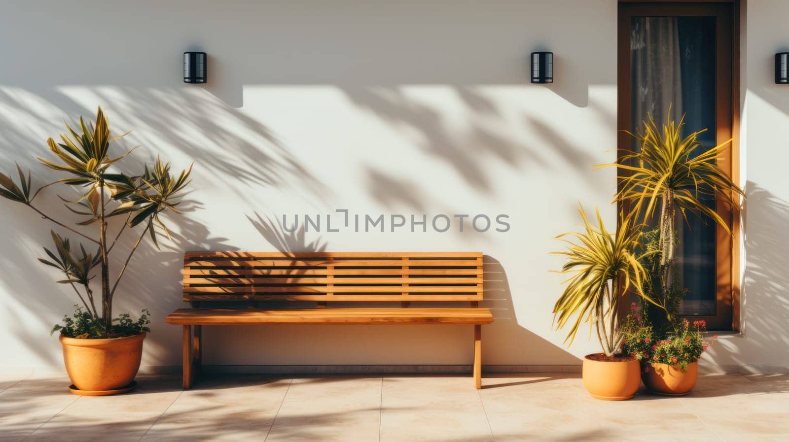 Large space for text on the wall, space to add your own text.