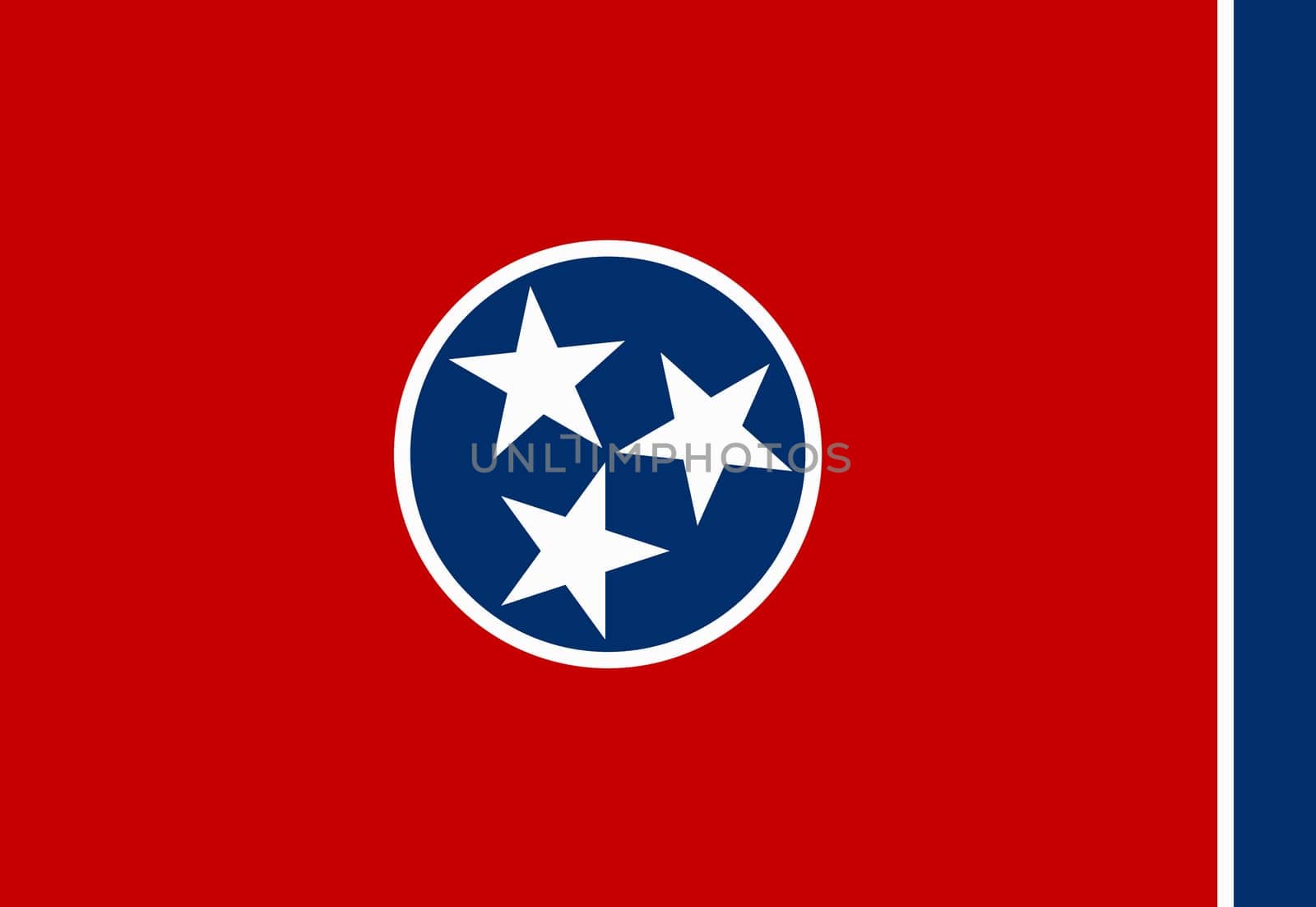 A Tennessee State Flag background illustration