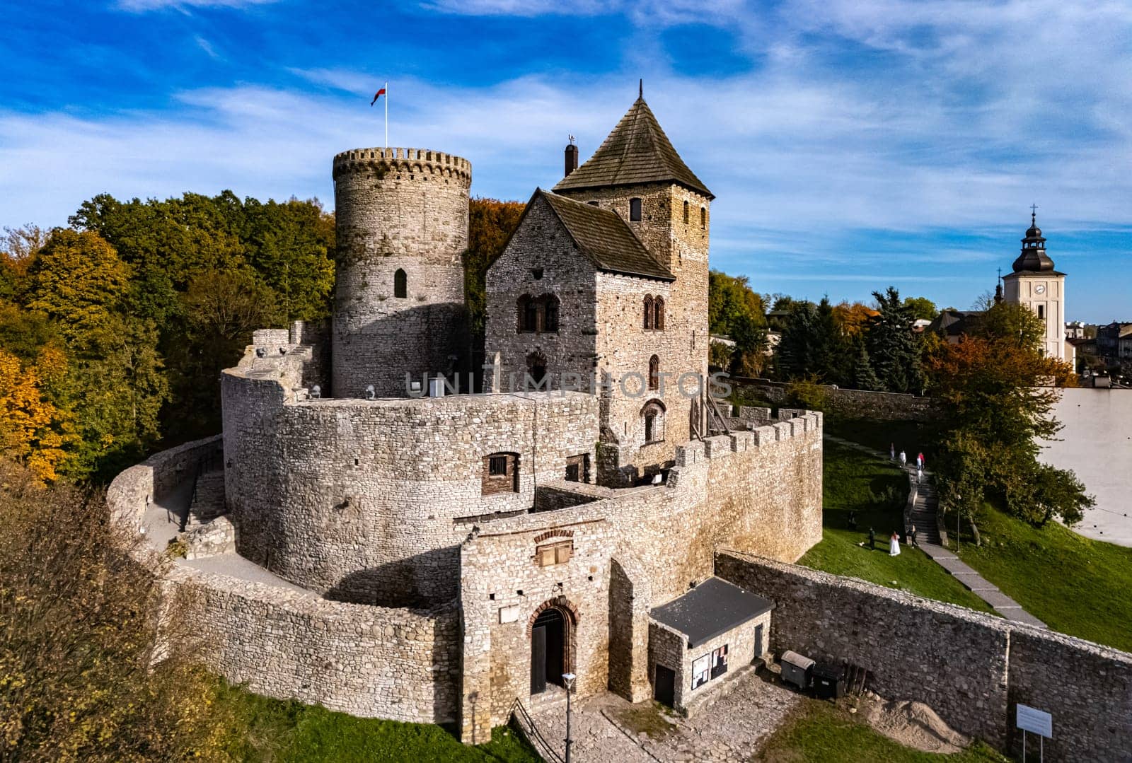 Bedzin Castle in Silesia, Poland.