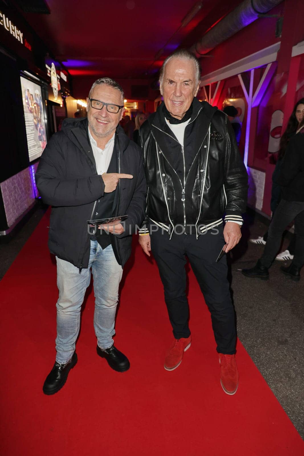 Borris Brandt,Jürgen Hunke,50th anniversary of the pub "Zur Ritze"" on the Reeperbahn,Hamburg,24.10.2024"