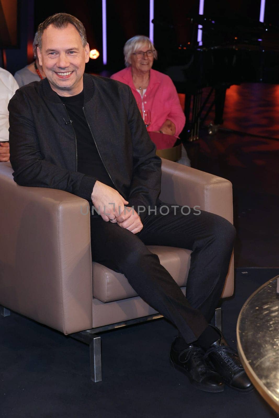 Sebastian Fitzek,recording of the NDR talk show from Studio Lokstedt,Hamburg,25.10.2024