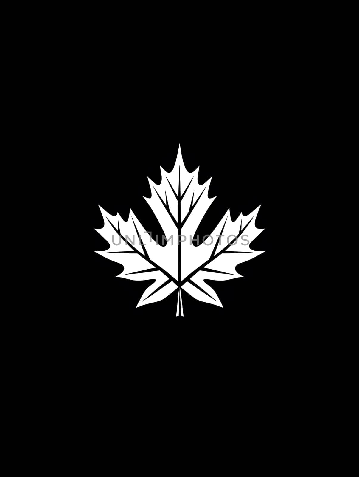 Autumn Fall Maple Leaf Icon Logo or Symbol